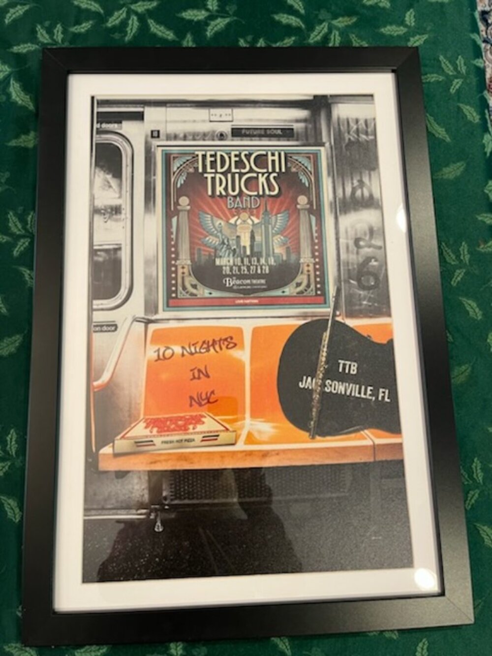 Tedeschi Trucks Band Framed Print/poster